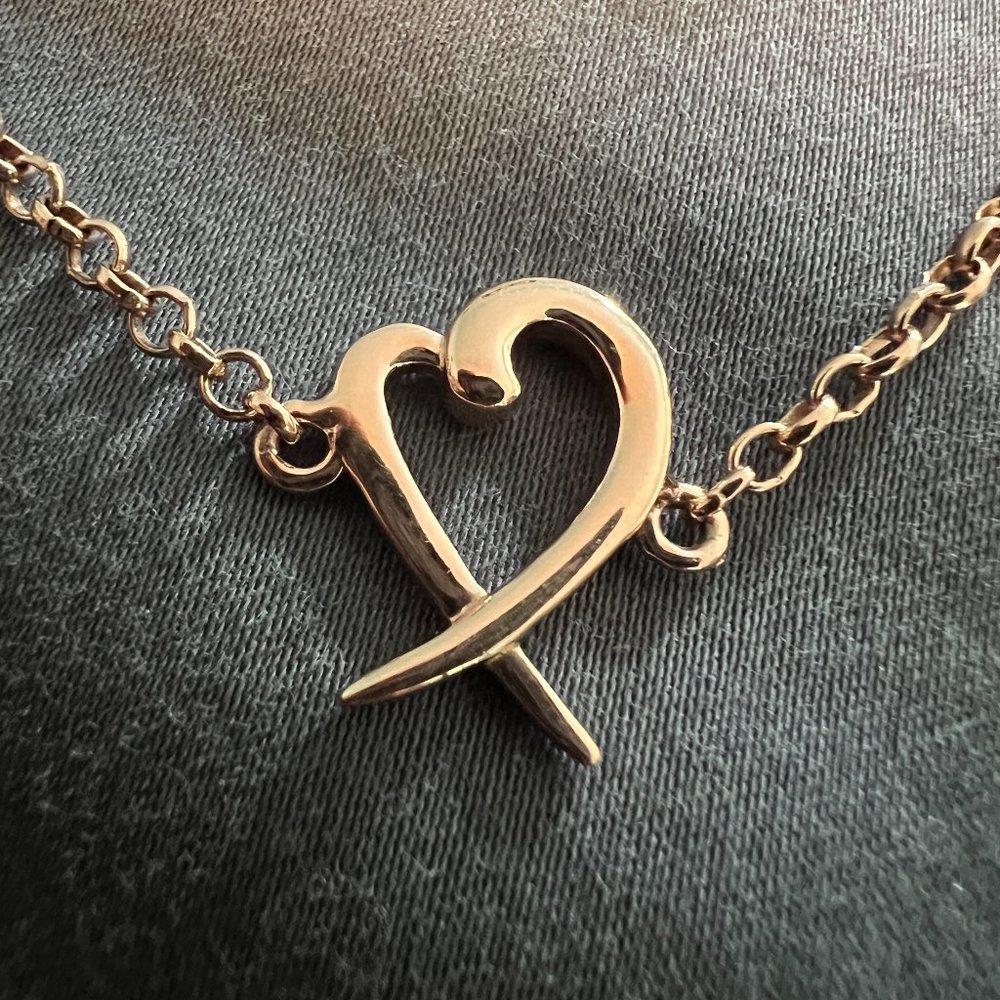 Rose Gold Heart Bracelet